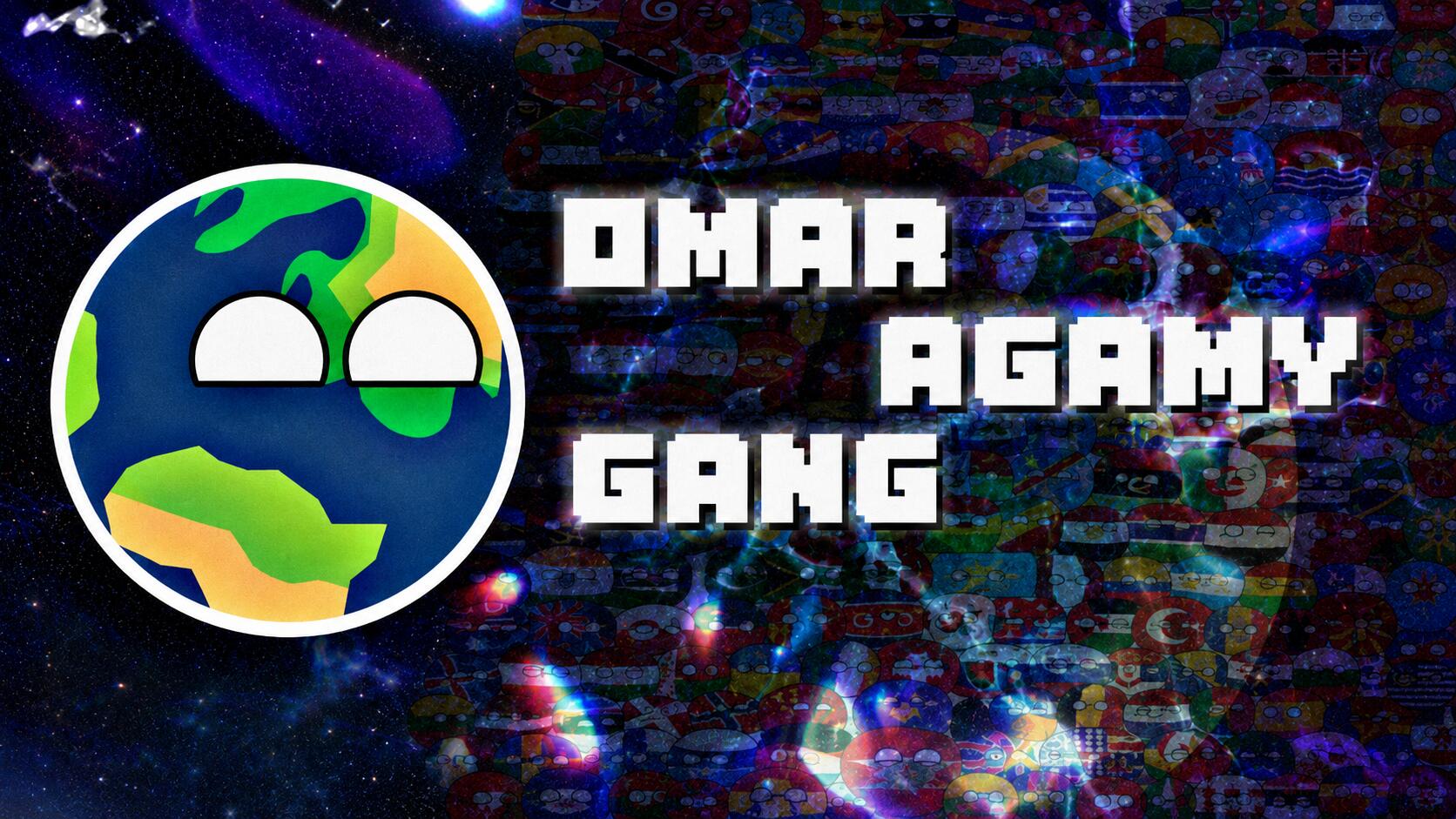 Discovery splash banner for Omar Agamy Gang Discord server