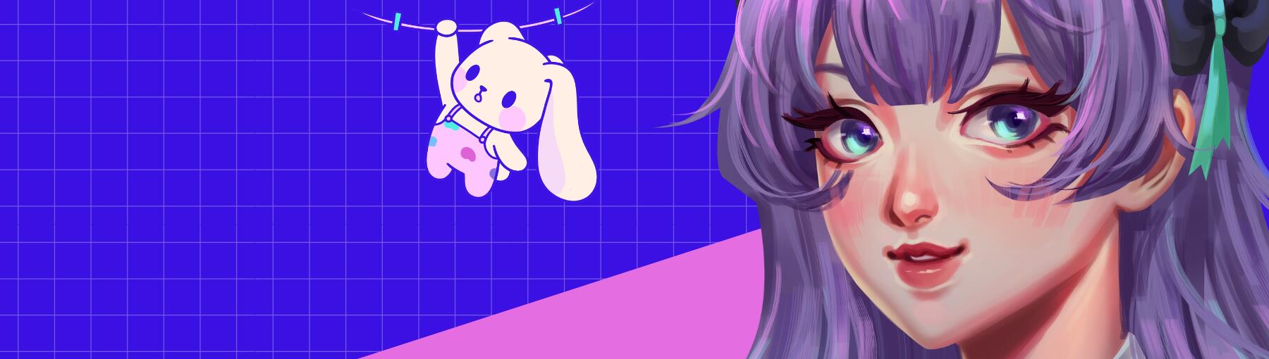Discovery splash banner for commissions.gg | art commission platform & hub ๐ี. .ี๐ฆฏ Discord server