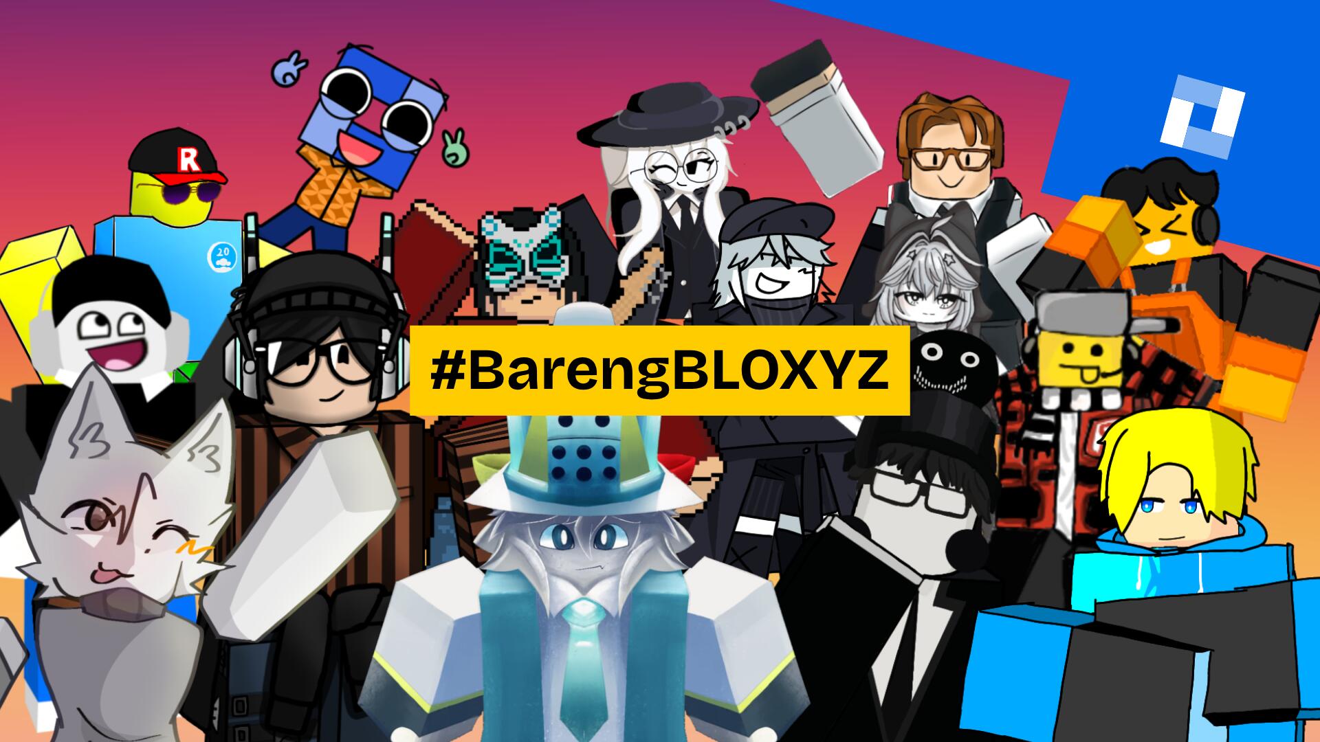 Discovery splash banner for BLOXYZ • Dewan Pemain Roblok Discord server