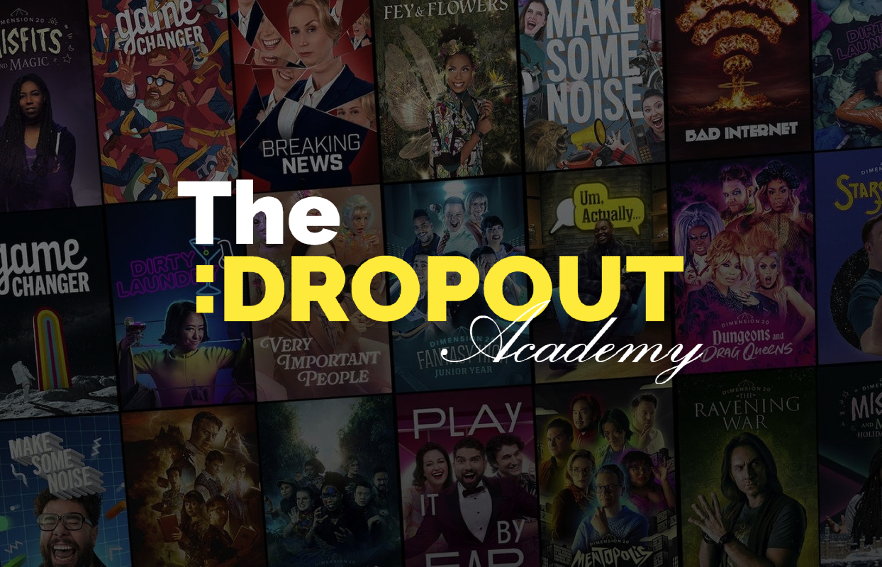 Discovery splash banner for The Green Room Discord server