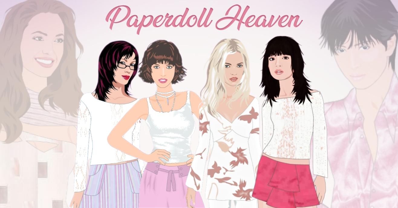 Discovery splash banner for Paperdoll Heaven Discord server