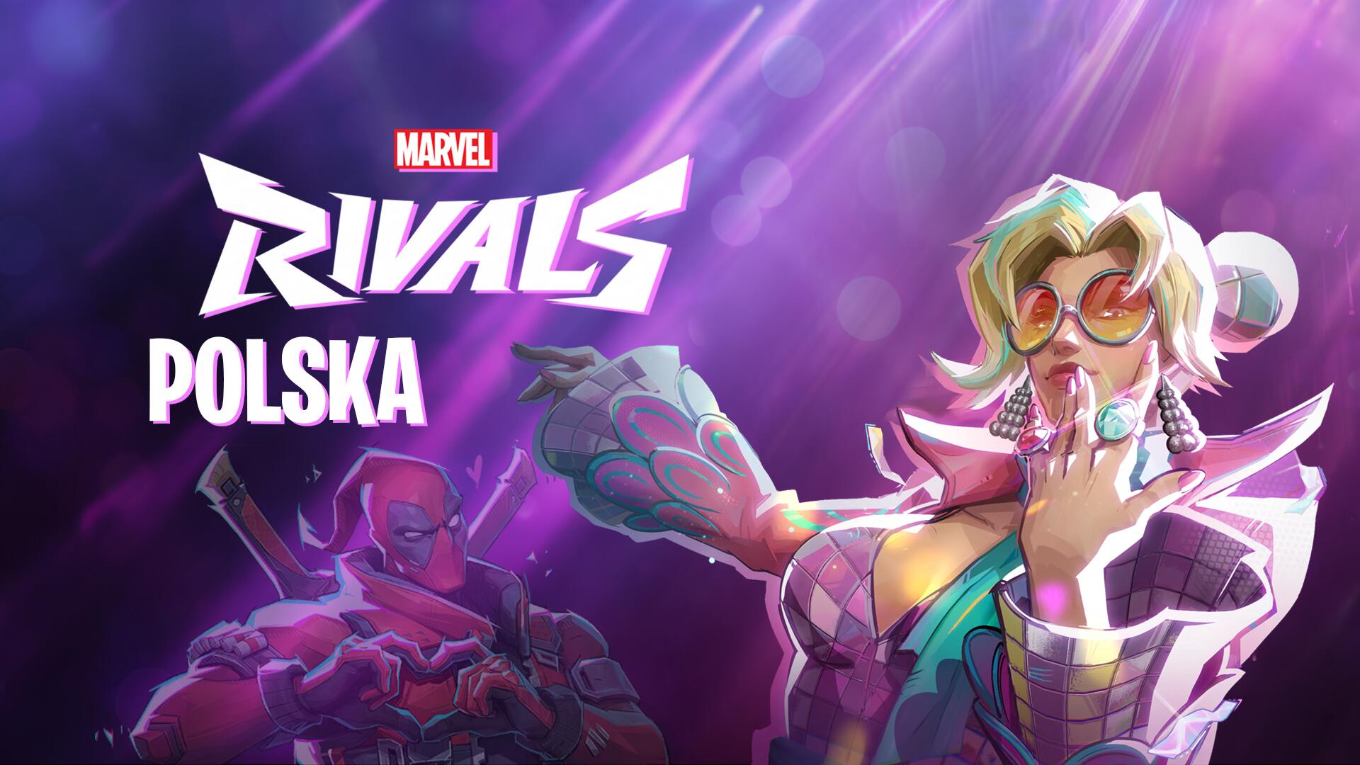 Discovery splash banner for Marvel Rivals Polska Discord server