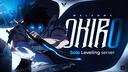 Discovery splash banner for Okiro Solo Leveling Discord server
