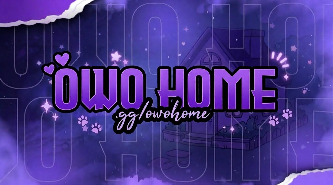 Discovery splash banner for π OwO Home | .gg/owohome Discord server