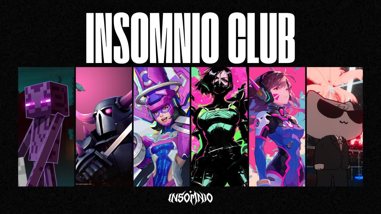 Discovery splash banner for Insomnio eSports Discord server