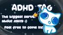 Discovery splash banner for ADHD Tag Discord server