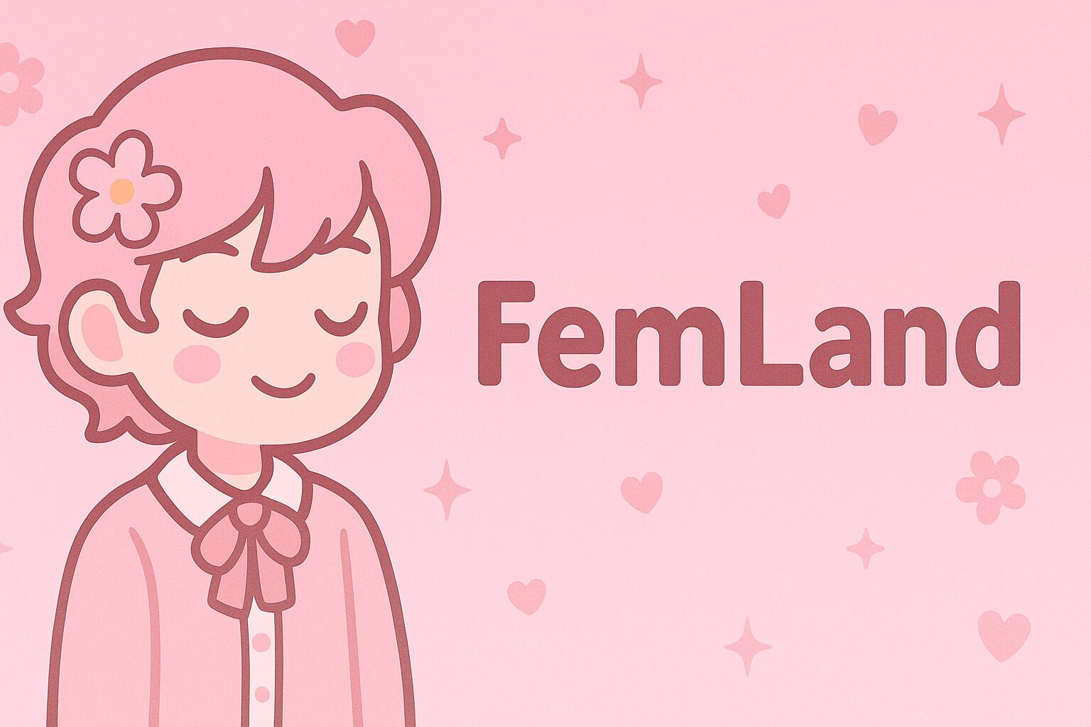 Discovery splash banner for FEMLAND Discord server