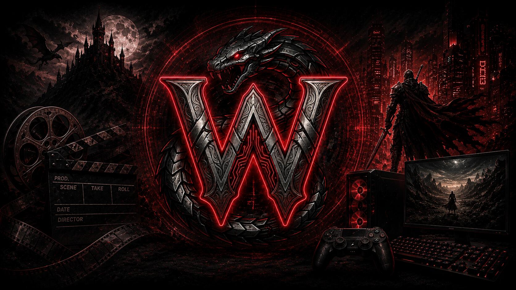 Discovery splash banner for WordleWatch Dizi & Film Discord server