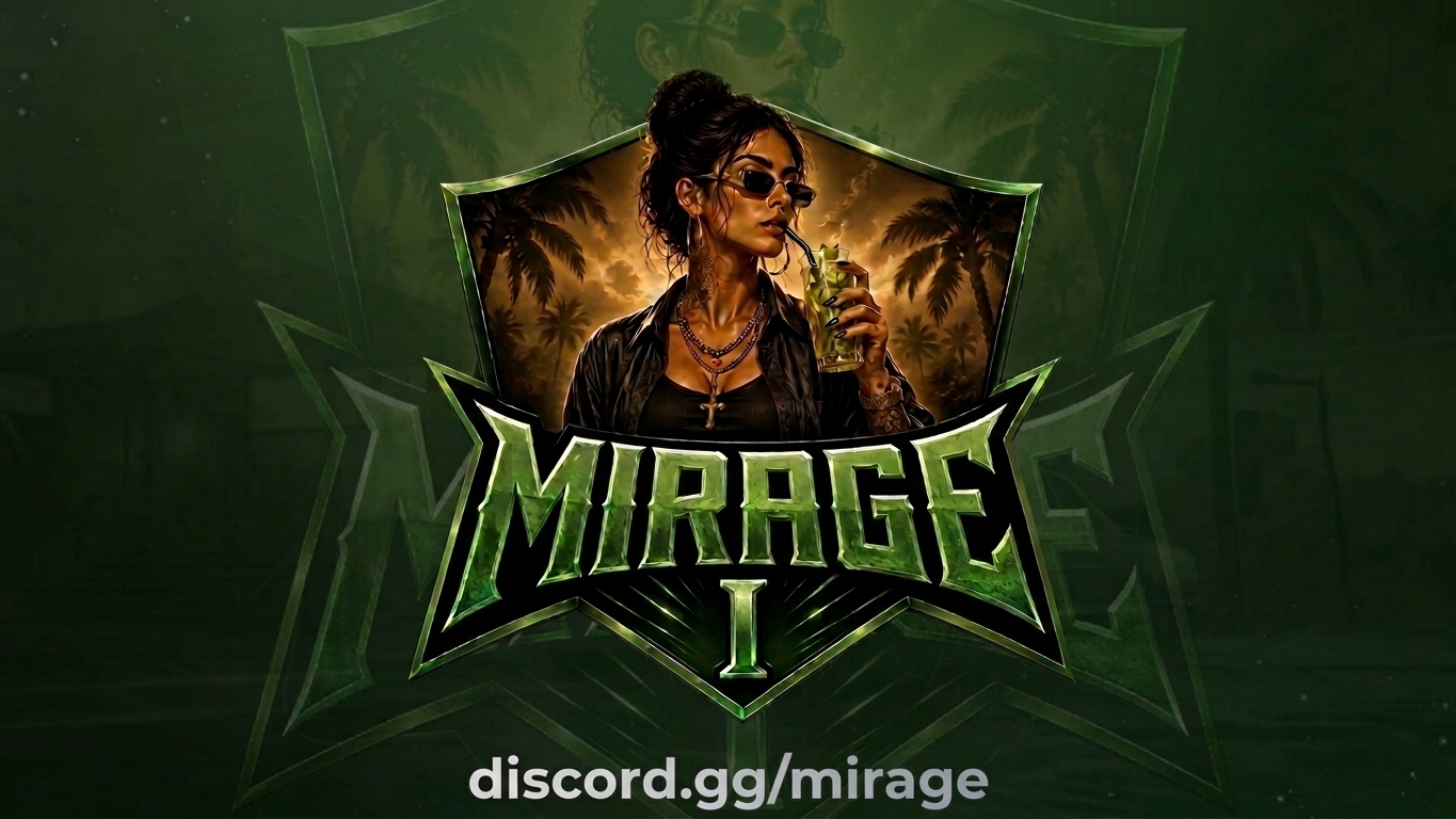Discovery splash banner for MIRAGE RP GIVEAWAY 50€ # 6.7K Discord server