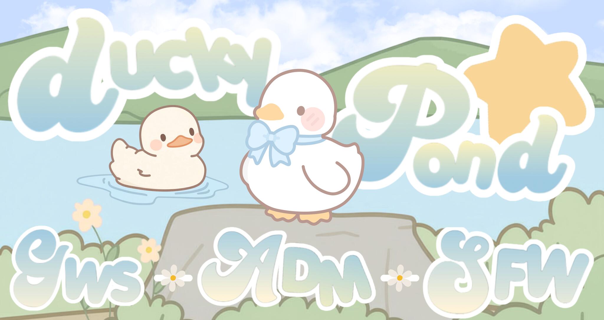 Discovery splash banner for ﹒ /dυᥴkყρoᥒd : 🦆 ﹒ Discord server