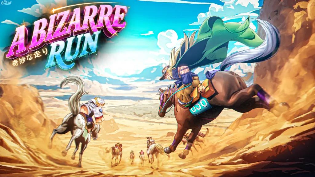 Discovery splash banner for A Bizarre Run Discord server