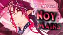 Discovery splash banner for Noy Mains ✦ Genshin Impact Discord server