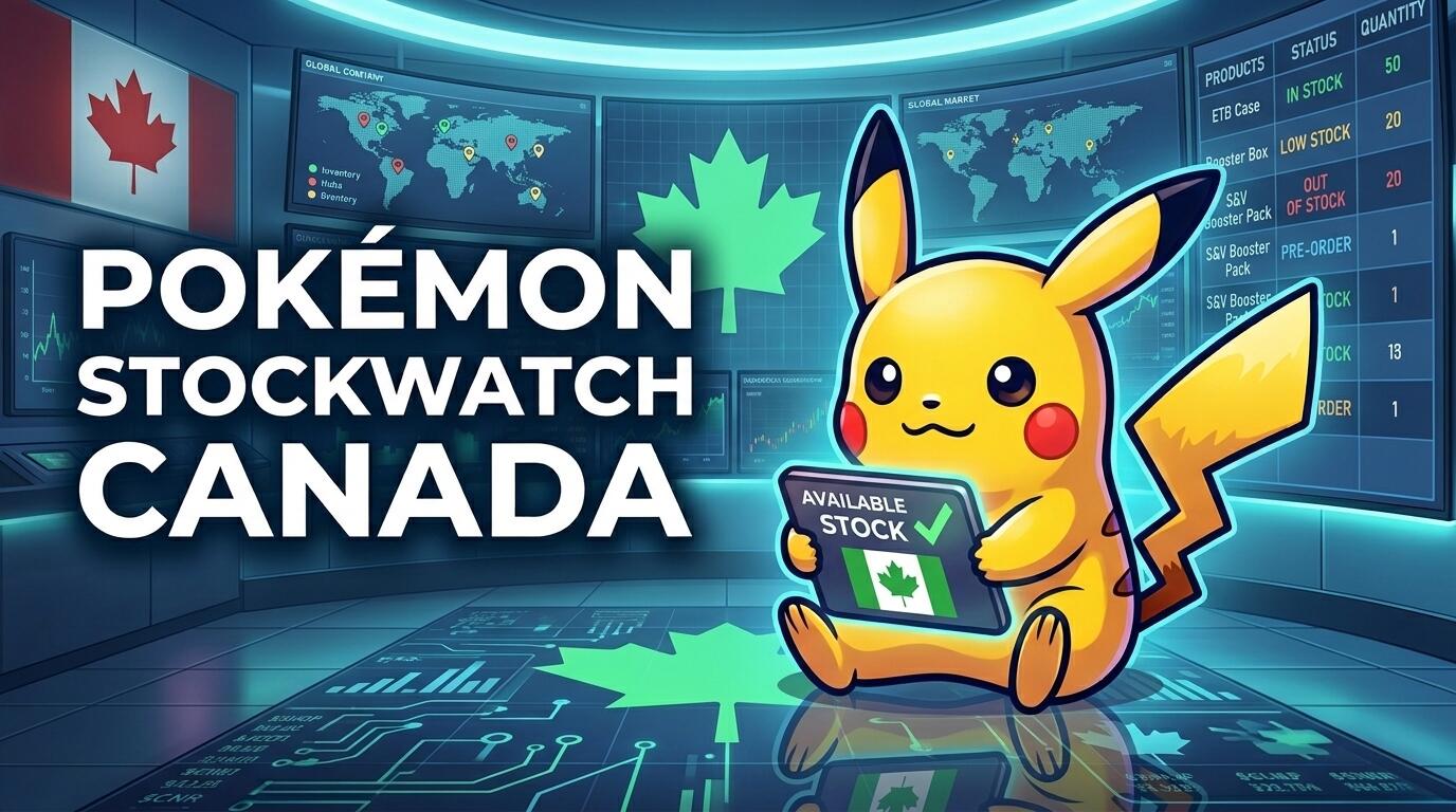 Discovery splash banner for Pokewatch Canada 🍁 Discord server