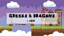 Discovery splash banner for Greeks & Dragons Discord server