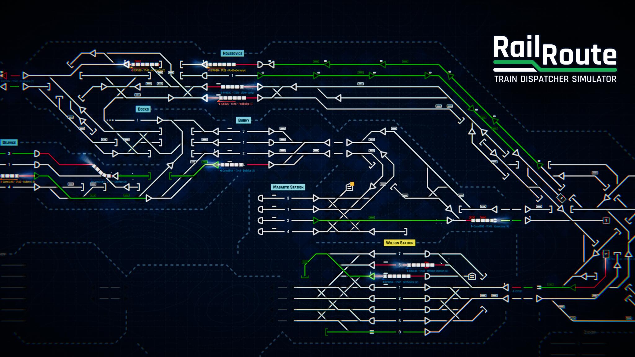 Discovery splash banner for Rail Route Discord server