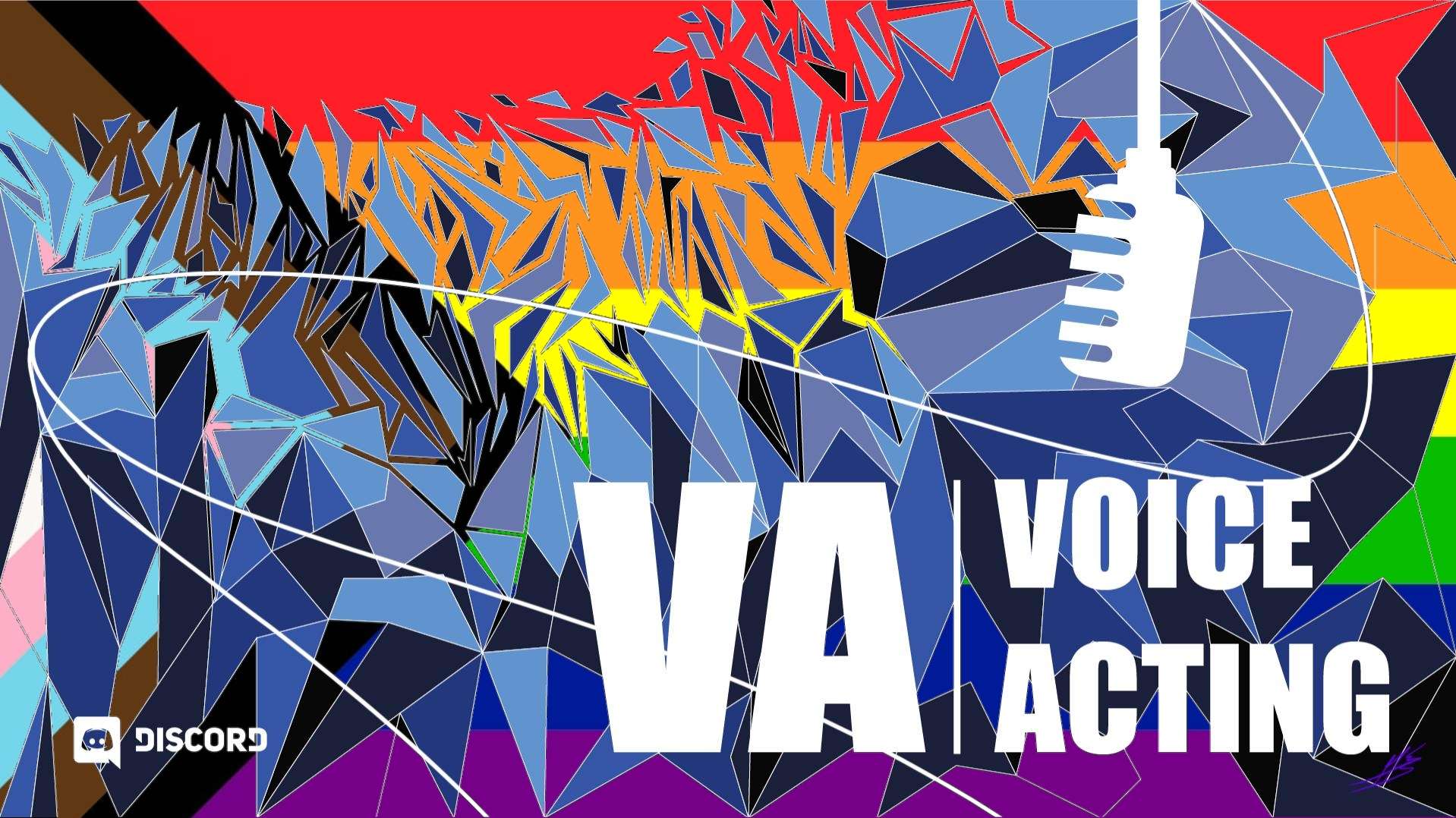 Discovery splash banner for (VA) Voice Acting Discord server