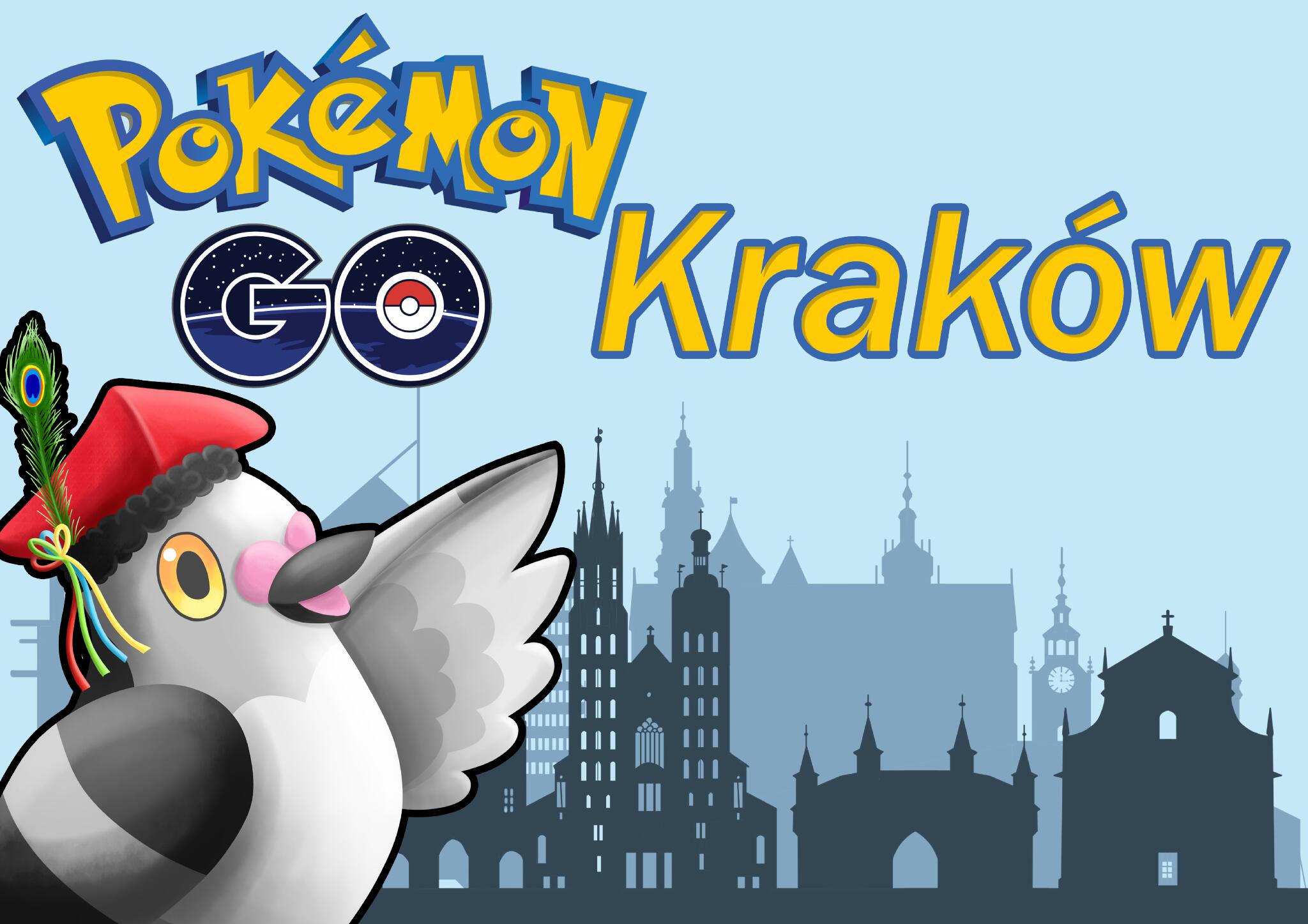 Discovery splash banner for Pokemon GO Kraków Discord server