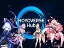 Discovery splash banner for HoYoverse Hub - Deutsch | Genshin Impact | Honkai: Star Rail | Zenless Zone Zero | Nodus Fall Discord server