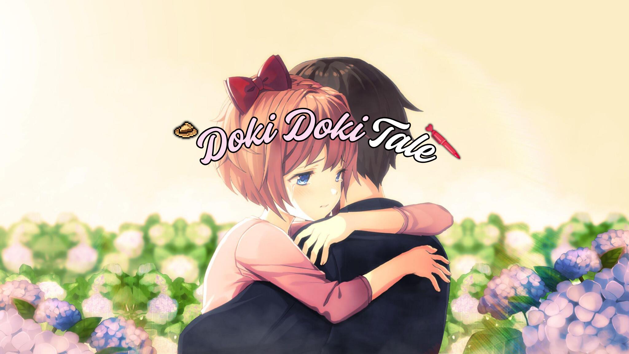 Discovery splash banner for DokiTale: Season 2 Discord server