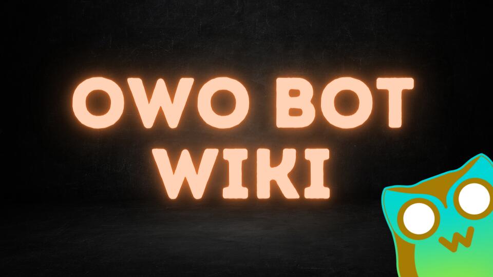 Discovery splash banner for OwO Bot Wiki Discord server