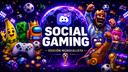 Discovery splash banner for SOCIAL GAMING  | Argentina・México・Colombia・Uruguay・Chile・Ecuador・Español・Amigos・Chat・Juegos・Nekotina Discord server