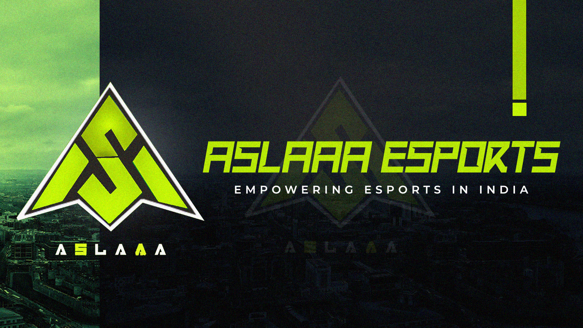 Discovery splash banner for ASLAAA ESPORTS Discord server