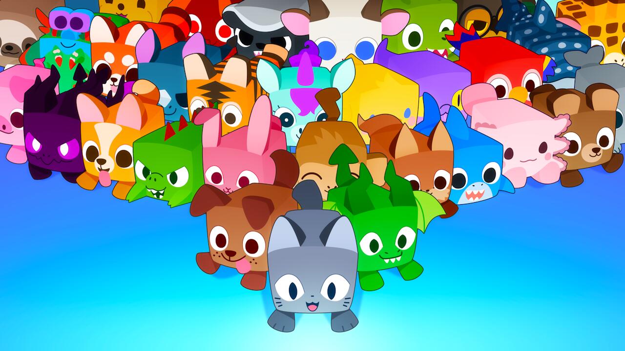 Discovery splash banner for Pet Simulator 99 Discord server