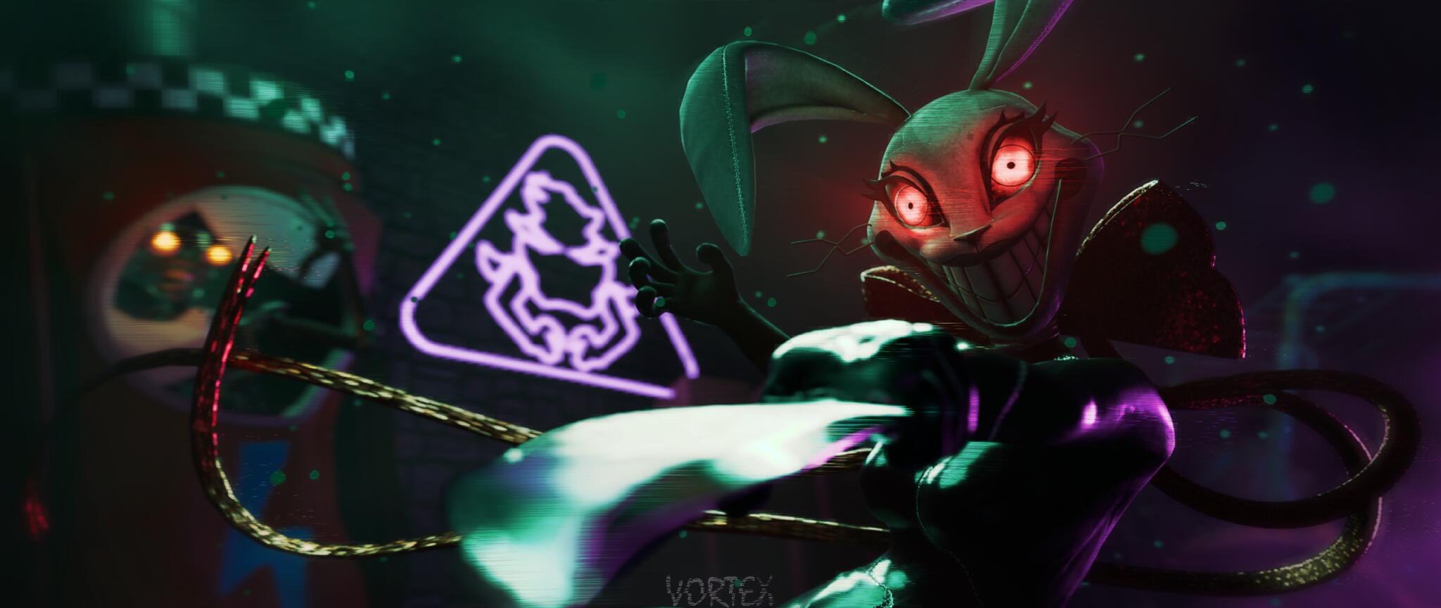 Discovery splash banner for 3D FNaF Hub Discord server